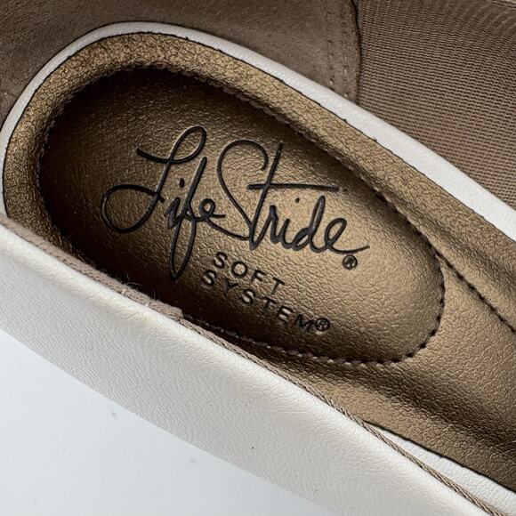 LifeStride Heels Womens Size 8 M Parigi‎ Soft System Pumps White Lightly Used - Picture 2 of 12